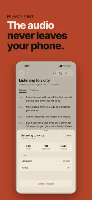 Scribbler: Transcribe Video screenshot 4