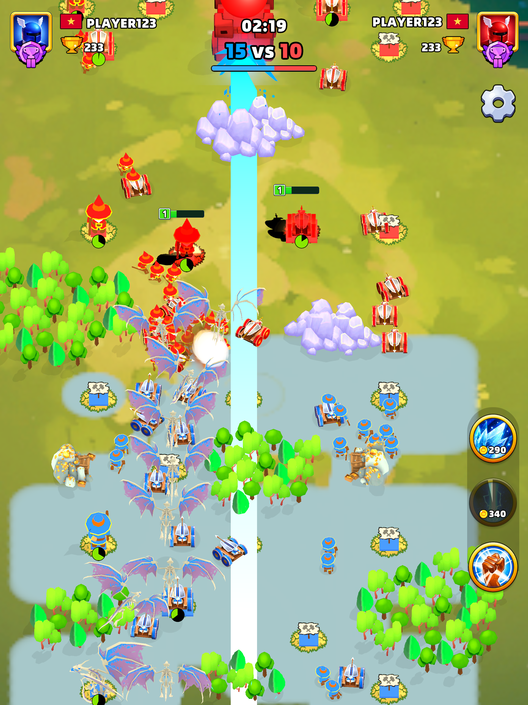 Royal Wars Color Clash screenshot 13