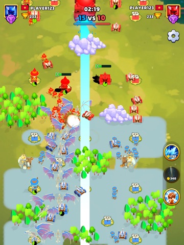 Royal Wars Color Clash iPad screenshot