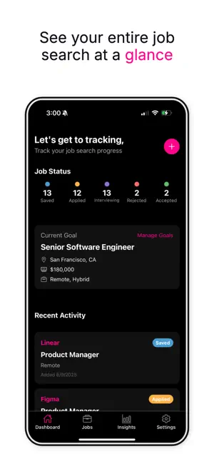 I Just Want a Good Job Tracker screenshot 2