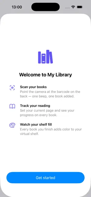 My Library – Book Tracker screenshot 1
