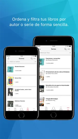 Captura de pantalla de Kobo Books en iPhone 3