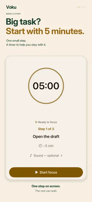 voku: ADHD & Focus Planner screenshot 3