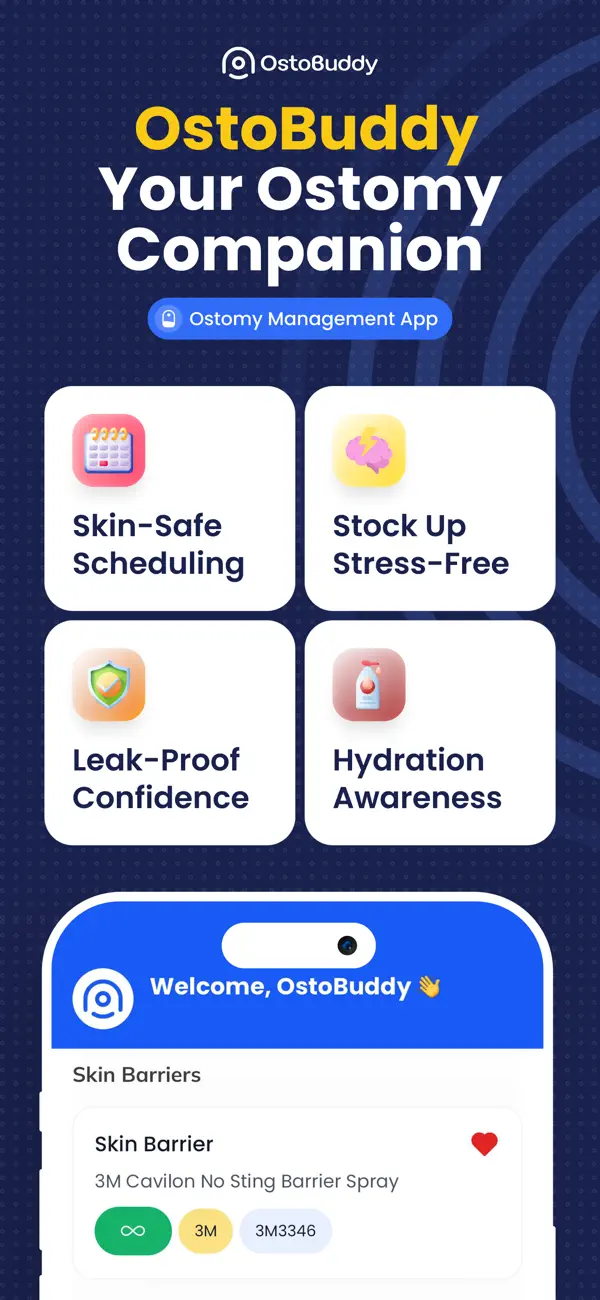 Screenshot #1 pour OstoBuddy Ostomy Companion