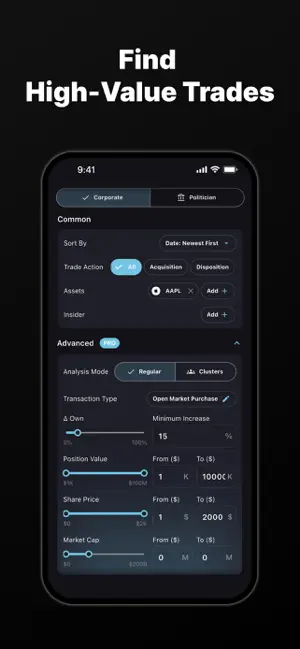 Insider Trades: Smart Money screenshot 4