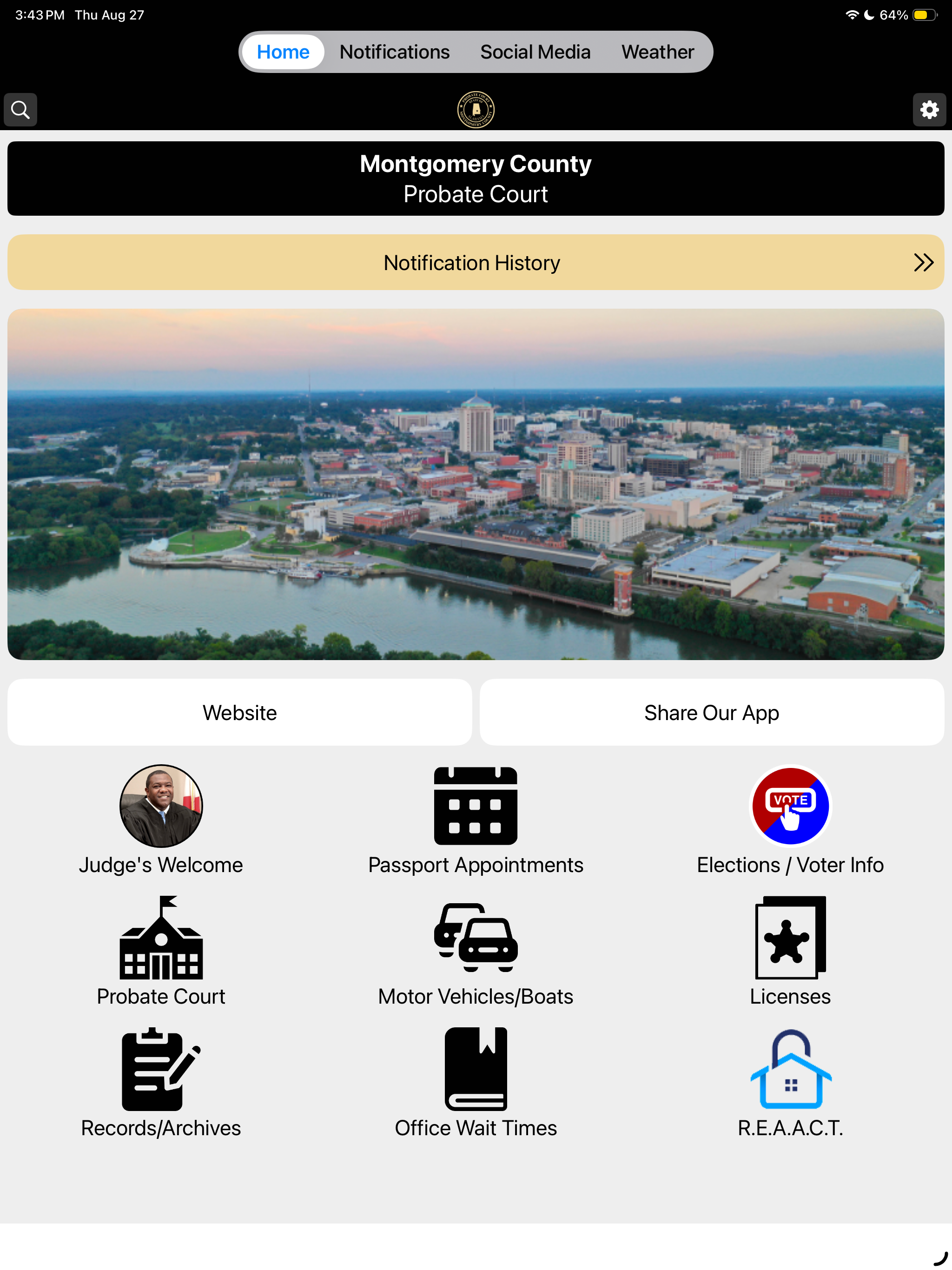 Montgomery COU Probate Court screenshot 4