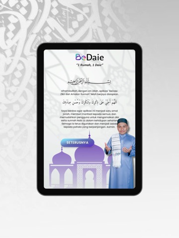 Bedaie: Zikir & Amalan Sunnah iPad screenshot