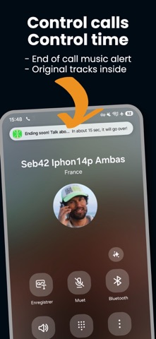 Automatic calls 1on1: TALKTIME Screenshot 4 of 5
