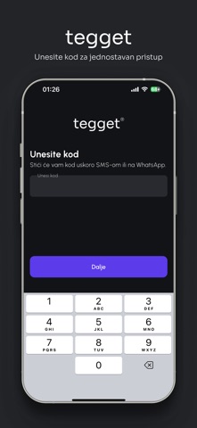 Tegget screenshot
