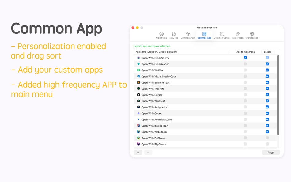 #6. MouseBoost (macOS) Által: 惠源 赵