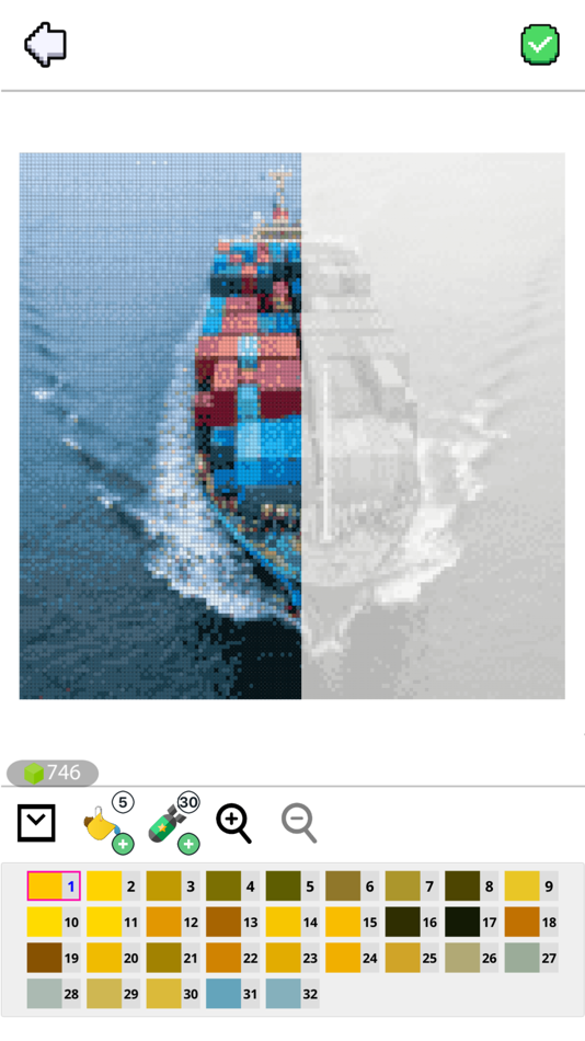 #5. Cross Stitch Color by Number (iOS) 来自: Tho Huynh Ngoc