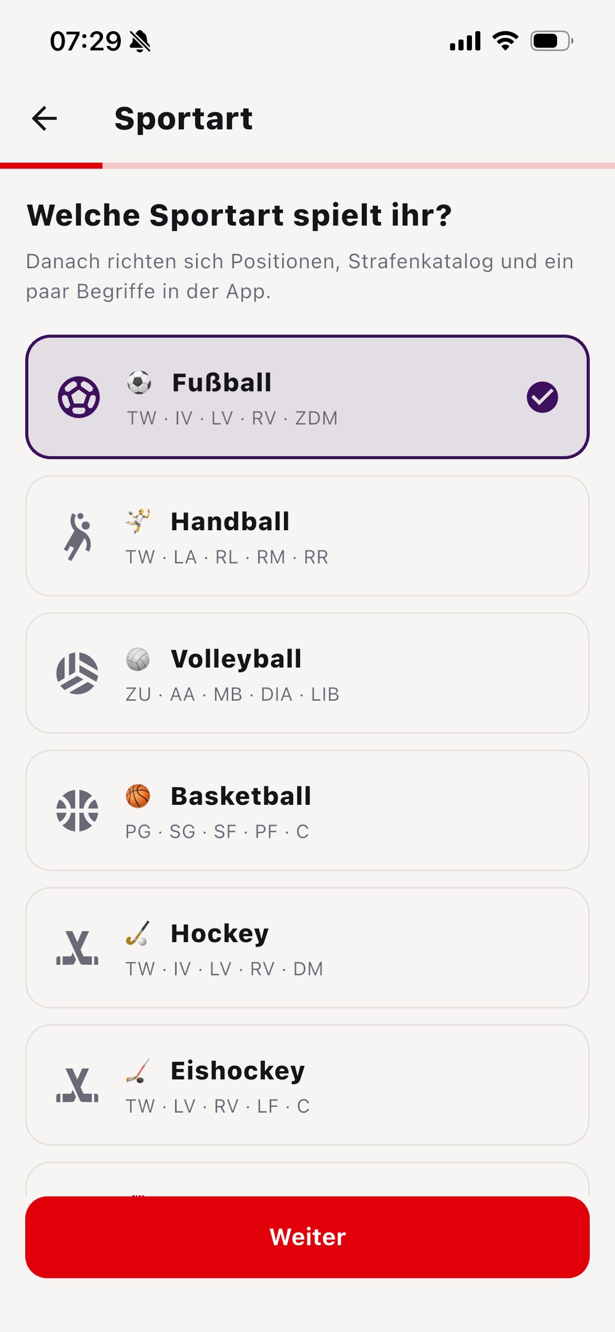 Screenshot 2 of Kabine – Team-App