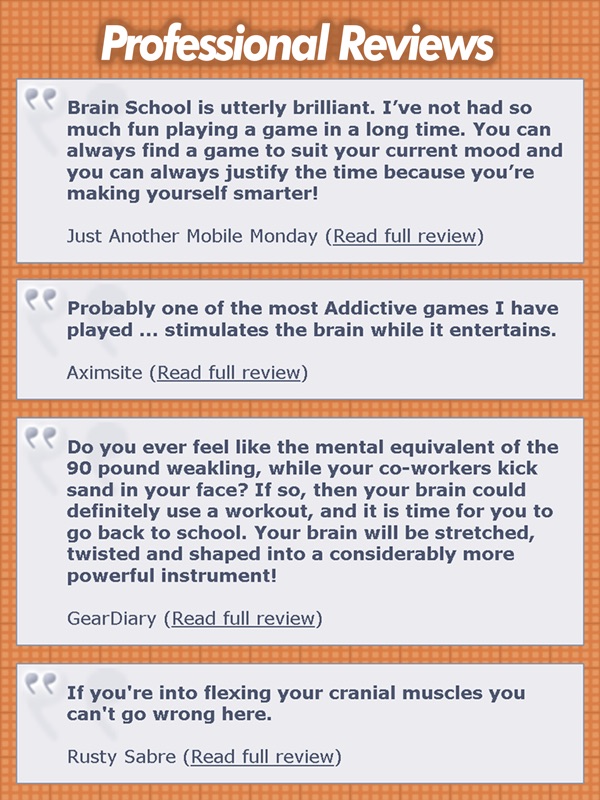 Brain School - Brain Training! screenshot 12
