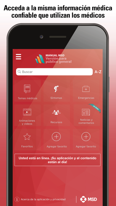 Screenshot #1 pour Manual MSD público general