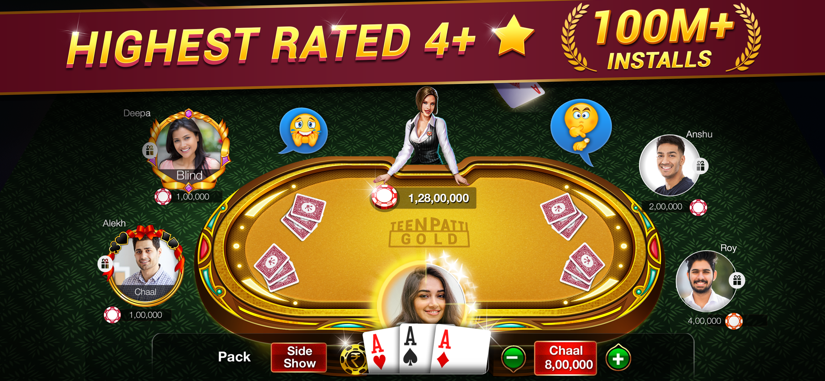 Teen Patti Gold-Poker & Rummy
