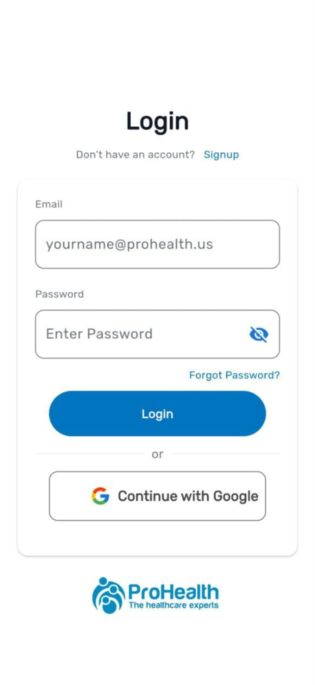 ProHealth Referral App screenshot 2