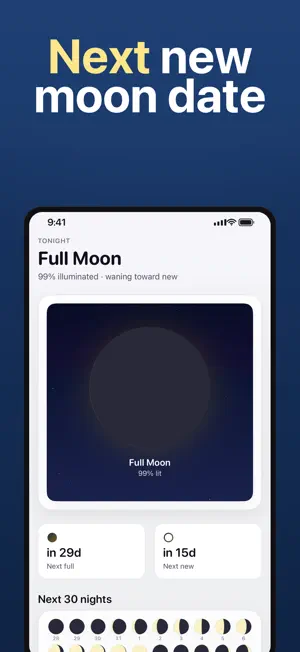 Moon Phases Calendar Pro screenshot 4