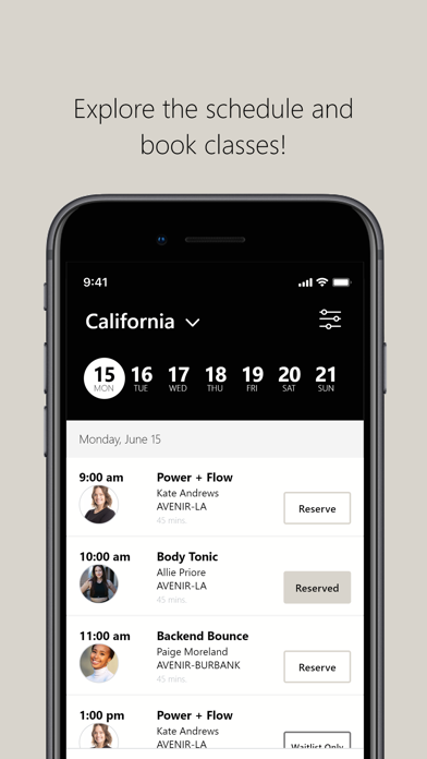 AVENIR Screenshot