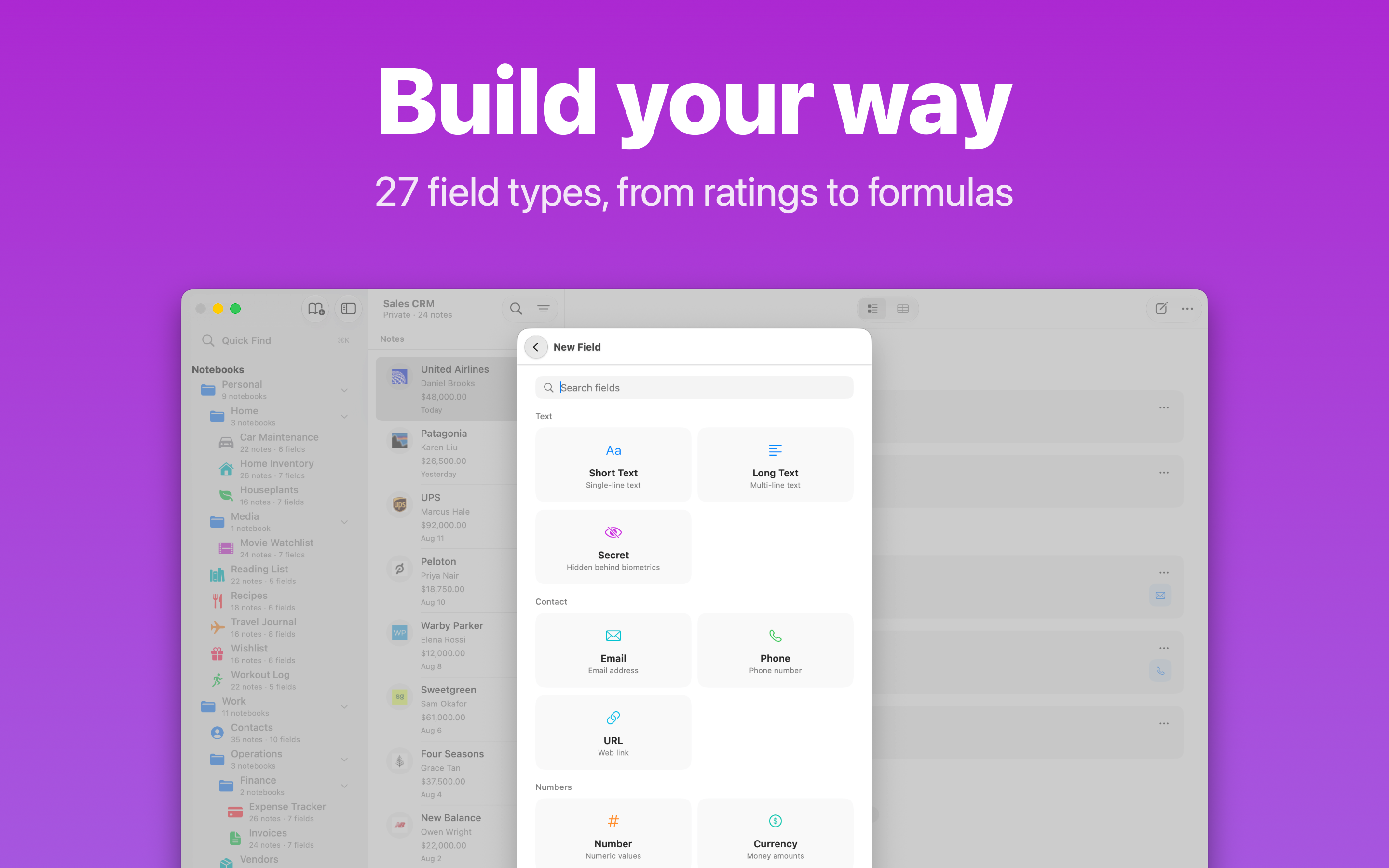 Neatbase: Personal Database screenshot 20