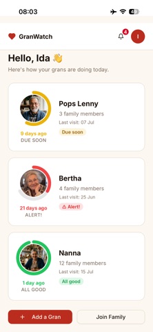 GranWatch Screenshot 1 of 6