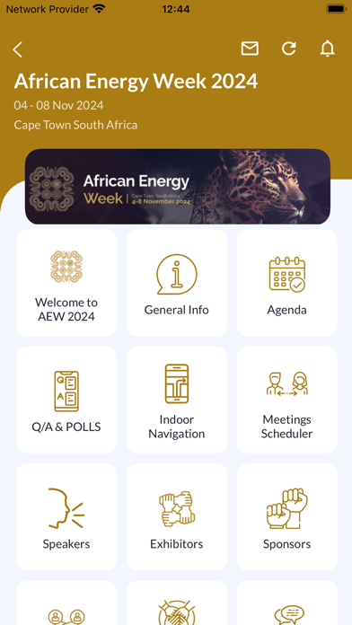 African Energy Week Screenshot