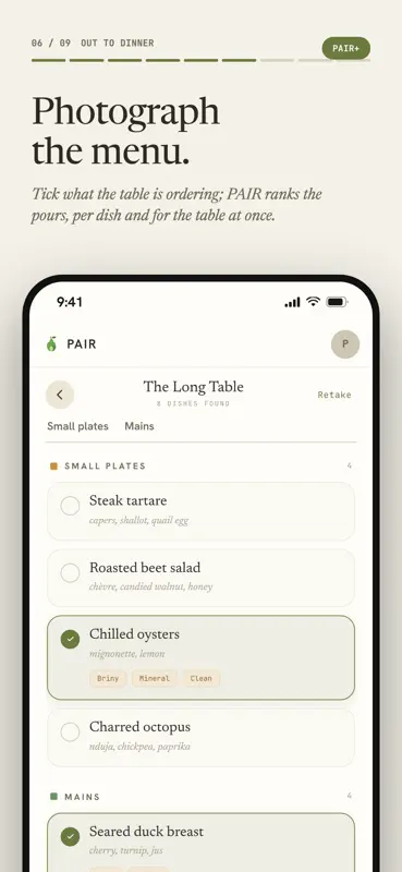 PAIR: Food & Flavor Pairing screenshot 6 of 9