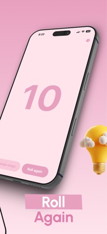 Pink Number Generator Screenshot 2 of 3