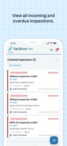Facilitron FIT screenshot