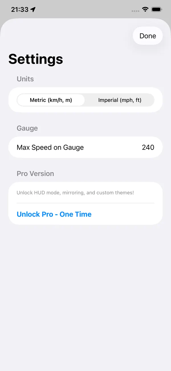 MySpeedometerPilot Screenshot 3