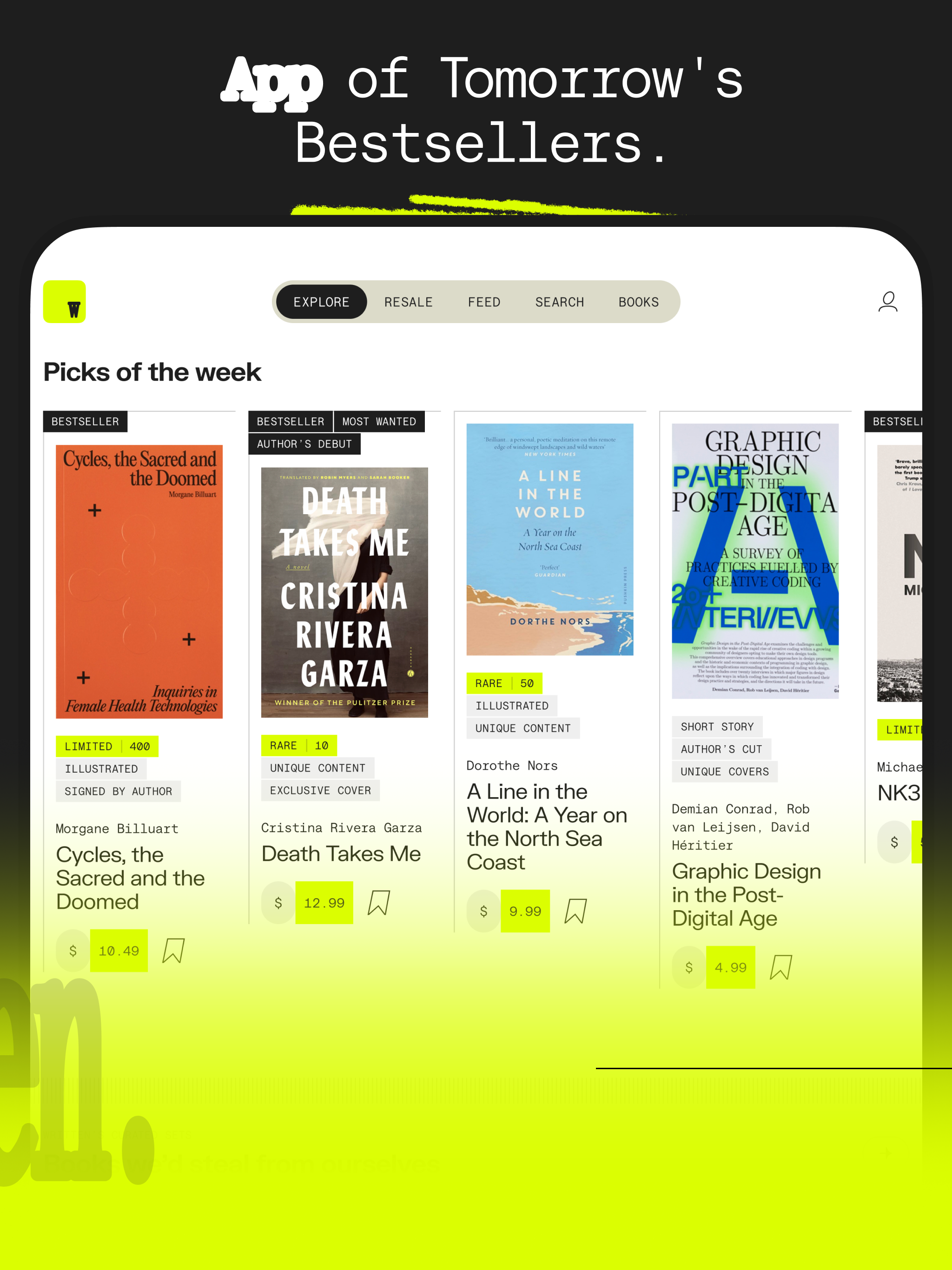 Written: Read, Collect, Resell