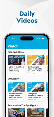 Vision Christian Media screenshot
