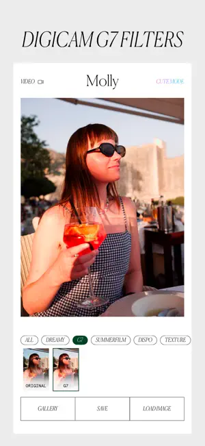 Molly: Digicam Photo Filters screenshot 1