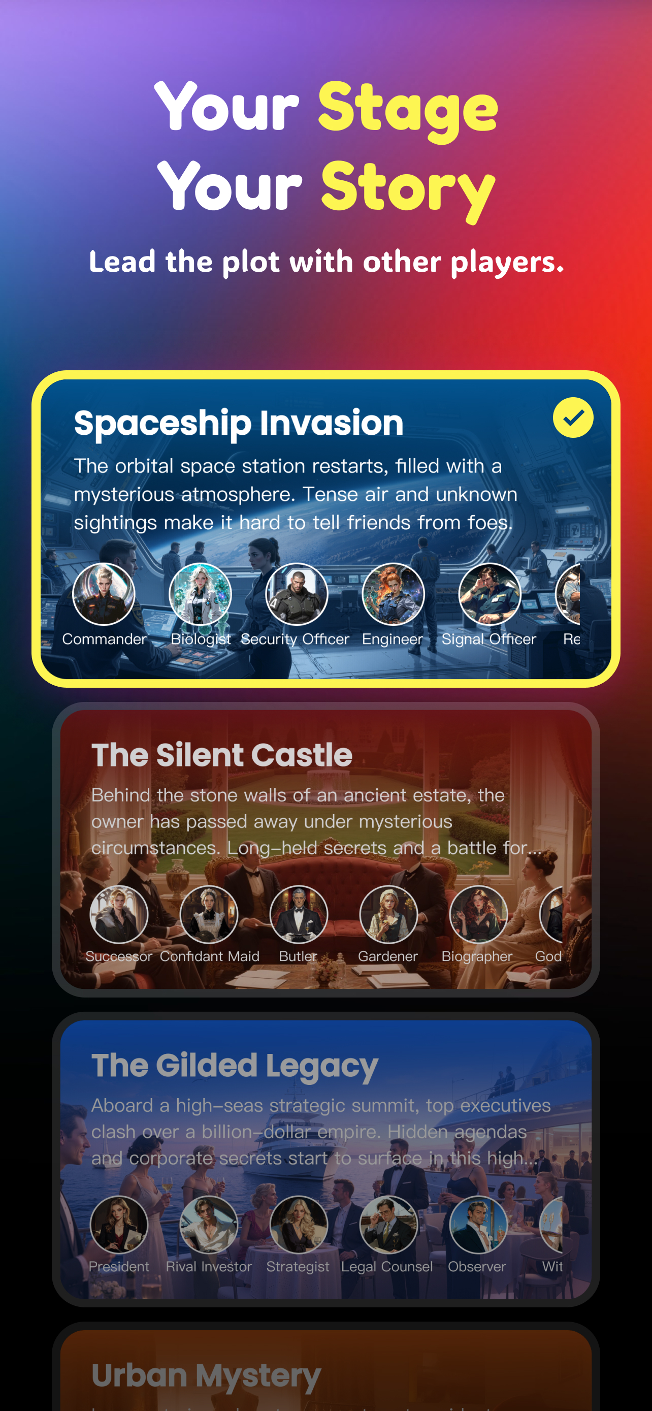 Oumi – Interactive Story Stage