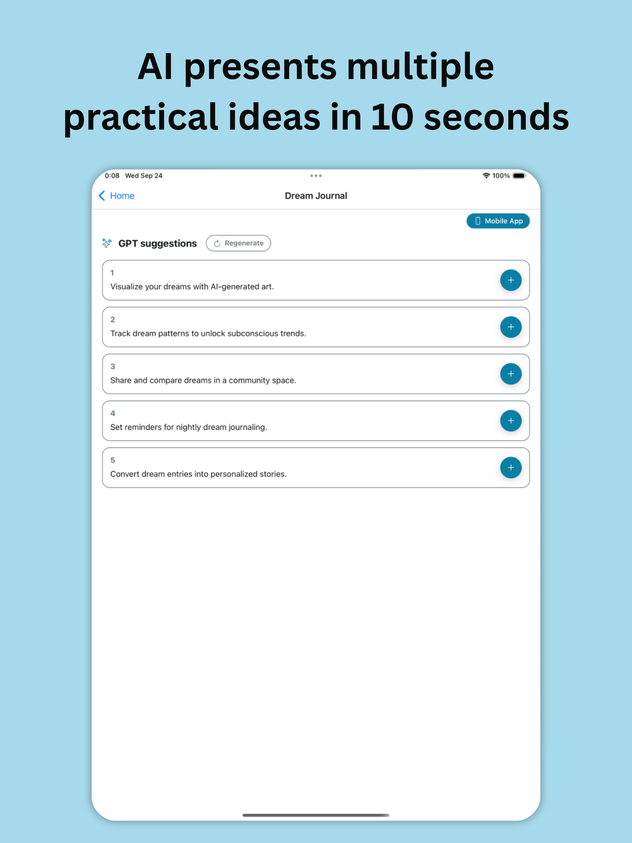 Idea Memo Spark