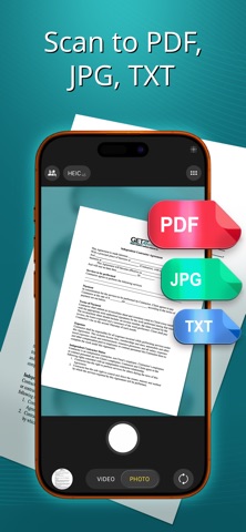 True Scanner - Scan PDF & QR iPhone screenshot