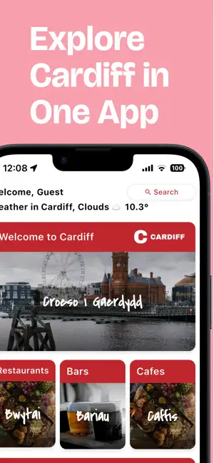 The Cardiff App, Whats On? screenshot 1