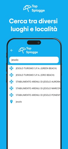 Top Spiagge iPhone screenshot