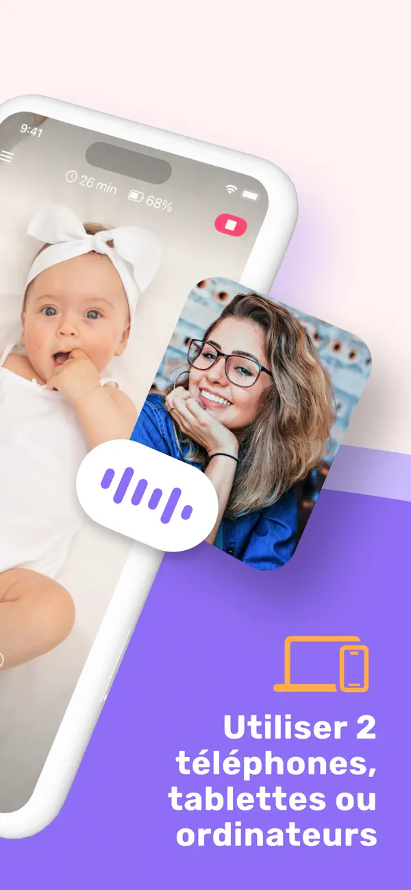 Screenshot #2 pour Bibino: Babyphone Intelligent