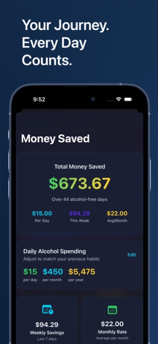 Sobri: Quit Drinking Screenshot 2 of 6