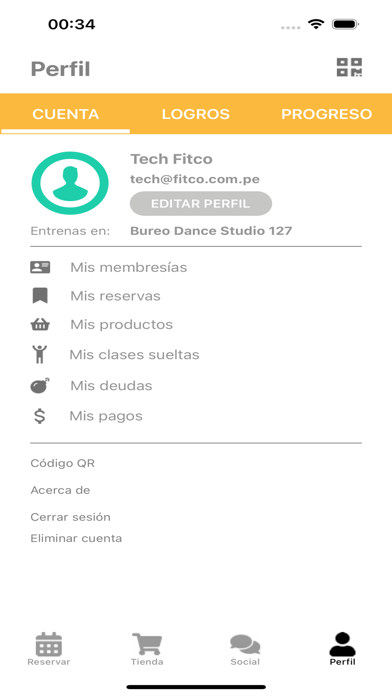 Bureo Dance Studio Screenshot