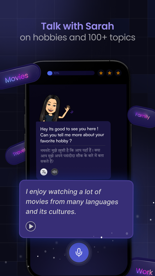 #2. Stimuler- English Speaking App (iOS) Podle: Stimuler Private Limited