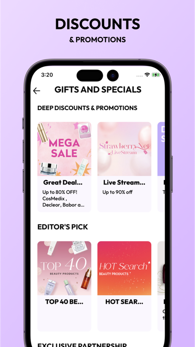 Strawberrynet- Beauty Shopping Screenshot