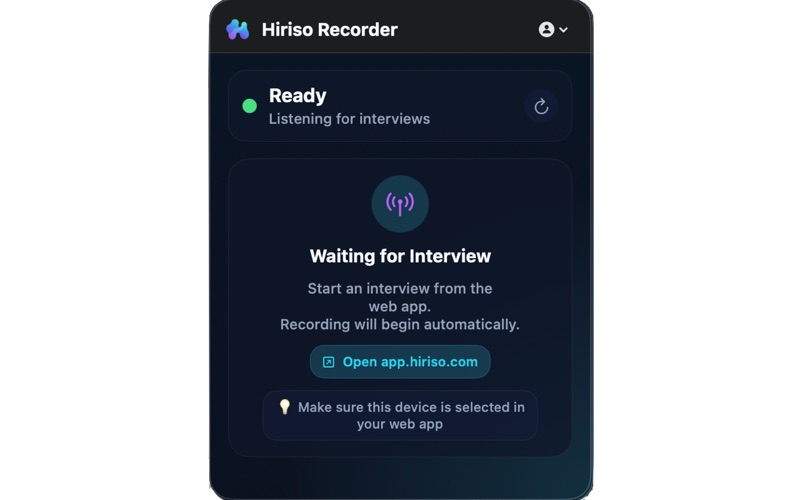 Hiriso Recorder screenshot
