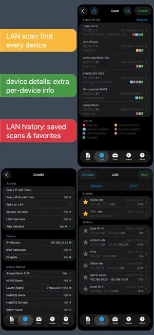Network Analyzer Pro: IP Tools screenshot 1