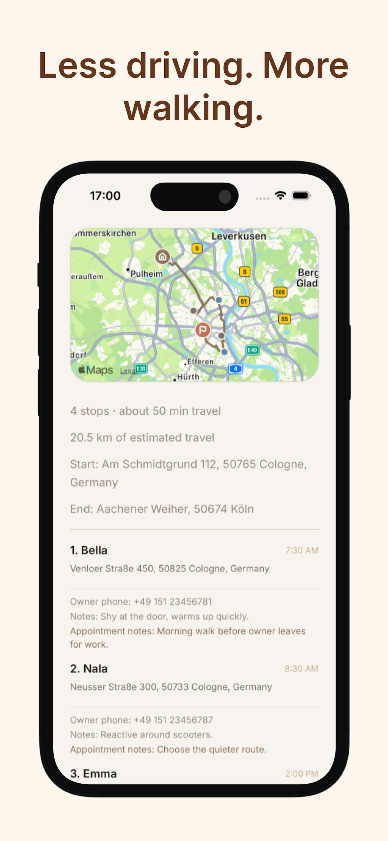Dog Walker Planner: Canilendar