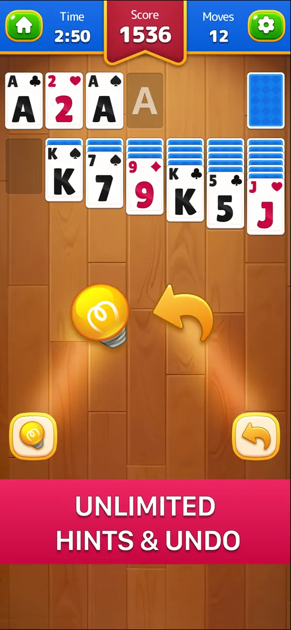 #1. Solitaire Zen - Card Master (iOS) By: Felicity Games