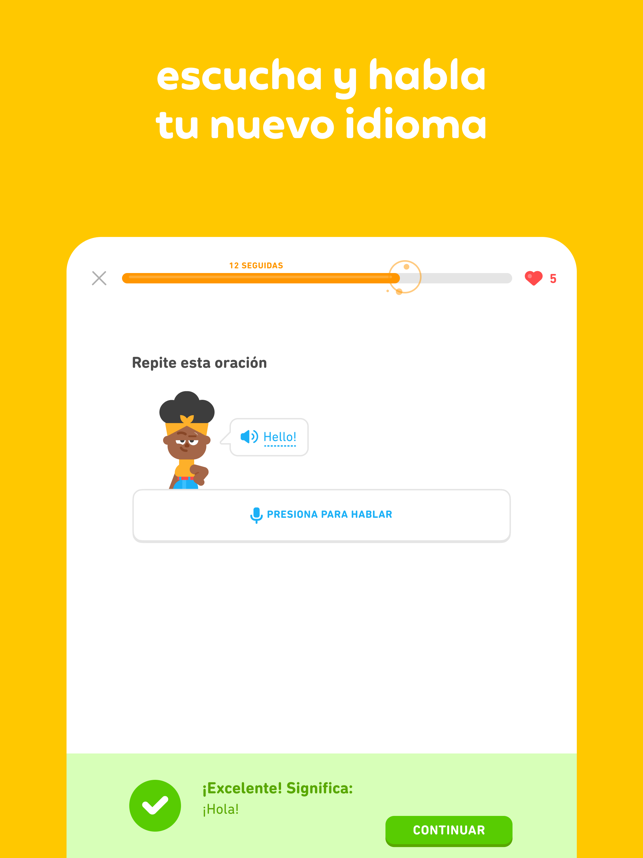 ‎Duolingo - Aprende idiomas Screenshot