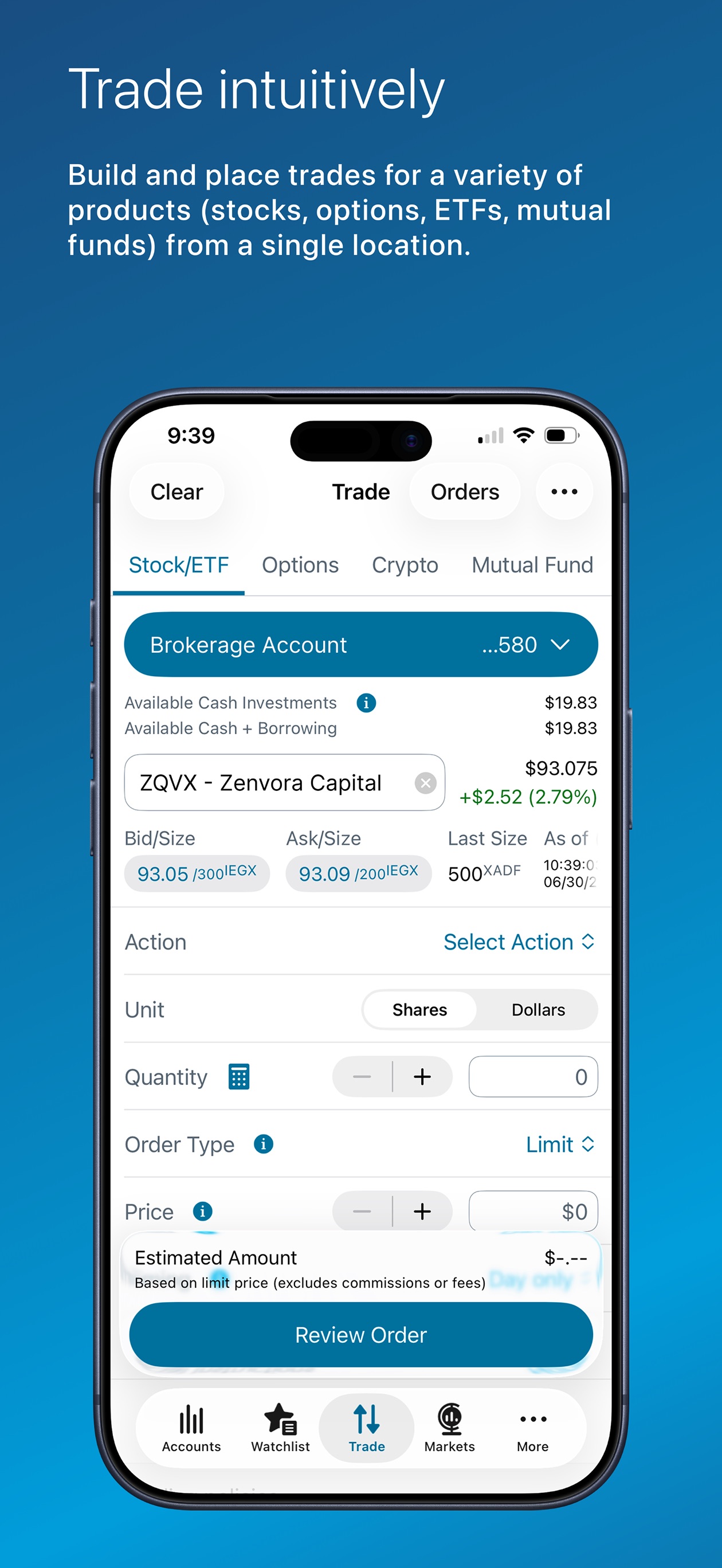 Screenshot 2 of Schwab Mobile