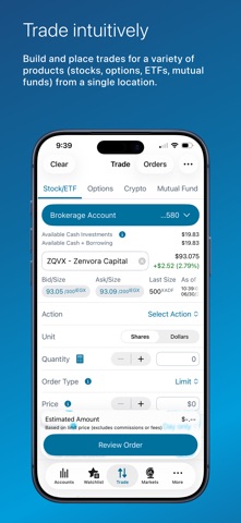 Schwab Mobile screenshot