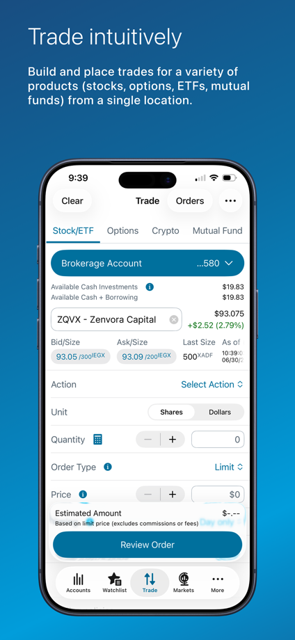 Schwab Mobile App Store screenshot 2